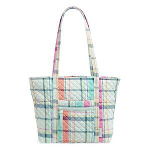 Vera Bradley Vera Tote - Pastel Plaid